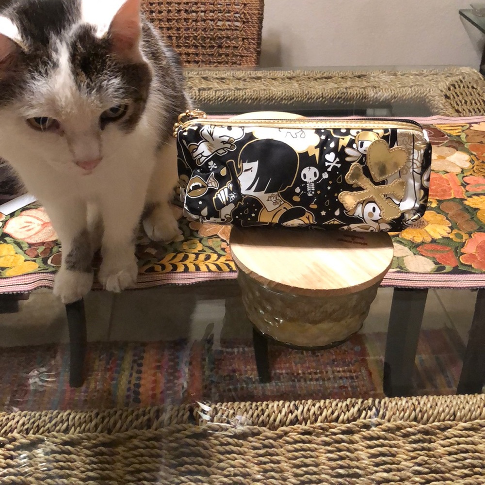 TokiDoki Rare 24kt Collection. Pencil bag NWT